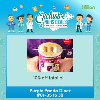 Hillion-Mall-Exclusive-Nuhs-Deals-350x350 Now till 31 Mar 2023: Purple Panda Diner Exclusive Nuhs Deals