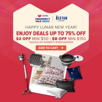 Isetan-Lunar-New-Year-on-Lazada-350x350 8-16 Jan 2022: Isetan Lunar New Year Sale on Lazada