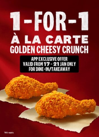 KFC-1-for-1-Deal-350x483 17-21 Jan 2022: KFC 1 for 1 Deal