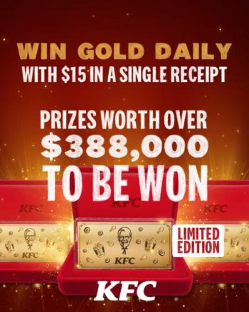KFC-Golden-Cheesy-Crunch-Win-Gold-Promotion-350x438 5 Jan-3 Feb 2022: KFC Golden Cheesy Crunch Win Gold Promotion