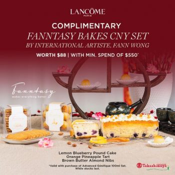 Lancome-Fanntasy-Bakes-CNY-Gift-Set-Promotion-at-Takashimaya-350x350 14 Jan 2022 Onward: Lancôme Fanntasy Bakes CNY Gift Set Promotion at Takashimaya