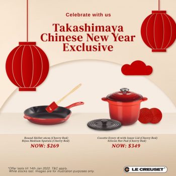 Le-Creuset-Chinese-New-Year-Deal-1-350x350 11-14 Jan 2022: Le Creuset Chinese New Year Deal