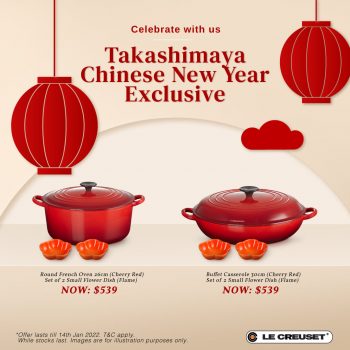 Le-Creuset-Chinese-New-Year-Deal-4-350x350 11-14 Jan 2022: Le Creuset Chinese New Year Deal