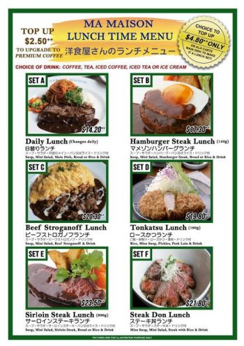 Ma-Maison-Restaurant-Lunch-Time-Menu-Promotion-at-Takashimaya-350x495 21 Jan 2022 Onward: Ma Maison Restaurant Lunch Time Menu Promotion at Takashimaya