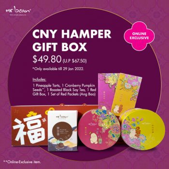 Mr-Bean-CNY-Hamper-Gift-Box-Deal-350x350 Now till 29 Jan 2022: Mr Bean  CNY Hamper Gift Box Deal