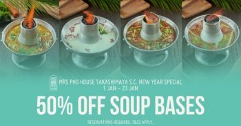 Mrs-Pho-House-New-Year-Special-Promotion-at-Takashimaya-S.C.-350x183 3-23 Jan 2022: Mrs Pho House New Year Special Promotion at Takashimaya S.C.