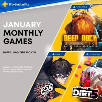 PlayStation-Asia-January-Monthly-Games-Promotion-350x350 6-31 Jan 2022: PlayStation Asia January Monthly Games Promotion