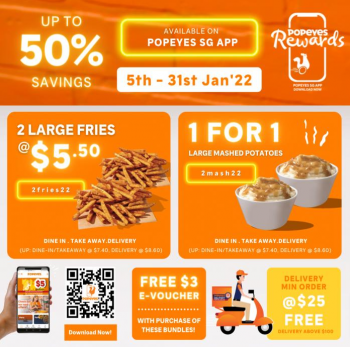 Popeyes-App-Promotion-Up-To-50-OFF-5-January-2022-31-January-2022-1-350x347 5-31 Jan 2022: Popeyes App Promotion Up To 50% OFF