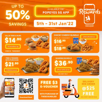 Popeyes-App-Promotion-Up-To-50-OFF-5-January-2022-31-January-2022-2-350x350 5-31 Jan 2022: Popeyes App Promotion Up To 50% OFF