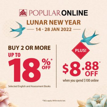 Popular-Bookstore-Lunar-New-Year-Promotion-350x350 14-28 Jan 2022: Popular Bookstore Lunar New Year Promotion