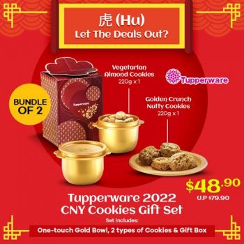 Qoo10-2022-Tupperware-CNY-Cookies-Gift-Set-Promotion-350x350 20 Jan 2022 Onward: Qoo10 2022 Tupperware CNY Cookies Gift Set Promotion