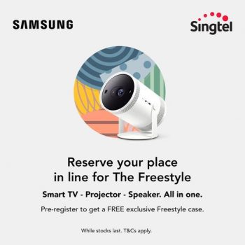 Samsung-The-Freestyle-Pre-Register-Promotion-at-Singtel-350x350 19 Jan 2022 Onward: Samsung The Freestyle Pre-Register Promotion at Singtel
