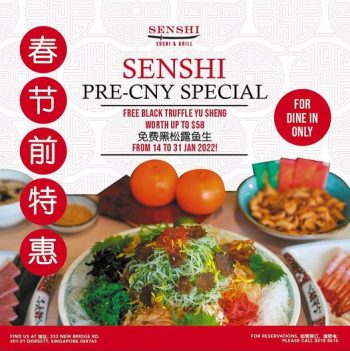 Senshi-Sushi-Grill-Pre-CNY-Special-Promotion-350x351 27-31 Jan 2022: Senshi Sushi & Grill Pre-CNY Special Promotion