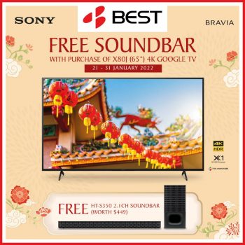 Sony-BRAVIA-TVs-Prosperous-New-Year-Promotion-at-BEST-Denki5-350x350 13 Jan-6 Feb 2022: Sony BRAVIA TVs Prosperous New Year Promotion at BEST Denki