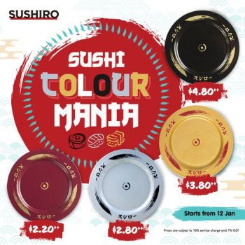 Sushiro-Sushi-tolour-Mania-Promotion-350x350 12 Jan 2022 Onward: Sushiro Sushi tolour Mania Promotion