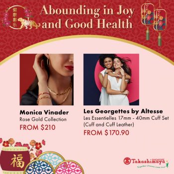 Takashimaya-Ladies-Accessories-Chinese-New-Year-Promotion-2-350x350 Now till 11 Jan 2022: Takashimaya Ladies Accessories Chinese New Year Promotion