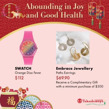 Takashimaya-Ladies-Accessories-Chinese-New-Year-Promotion-5-350x350 Now till 11 Jan 2022: Takashimaya Ladies Accessories Chinese New Year Promotion