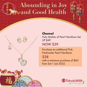 Takashimaya-Ladies-Accessories-Chinese-New-Year-Promotion-6-350x350 Now till 11 Jan 2022: Takashimaya Ladies Accessories Chinese New Year Promotion