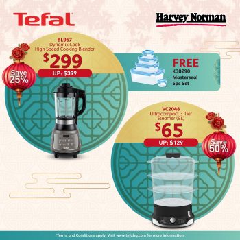 Tefal-Chinese-New-Year-Essentials-Promotion-at-Harvey-Norman2-350x350 12 Jan 2022 Onward: Tefal Chinese New Year Essentials Promotion at Harvey Norman
