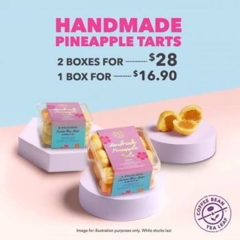 The-Coffee-Bean-Tea-Leaf-Handmade-Pineapple-Tarts-Promotion-350x350 11 Jan 2022 Onward: The Coffee Bean & Tea Leaf Handmade Pineapple Tarts Promotion