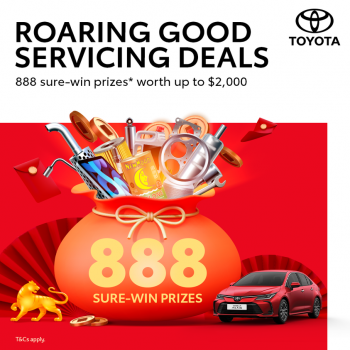 Toyota-Roaring-Good-Servicing-Deal-350x350 6 Jan 2022 Onward: Toyota Roaring Good Servicing Deal