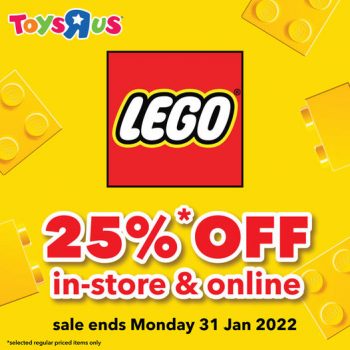 Toys-R-Us-LEGO-Deal-Selected-Sets-Promotion-350x350 20-31 Jan 2022: Toys"R"Us LEGO Deal Selected Sets Promotion