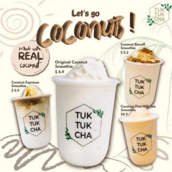 Tuk-Tuk-Cha-Coconut-Signature-Drinks-Promotion-350x350 7 Jan 2022 Onward: Tuk Tuk Cha Coconut Signature Drinks Promotion