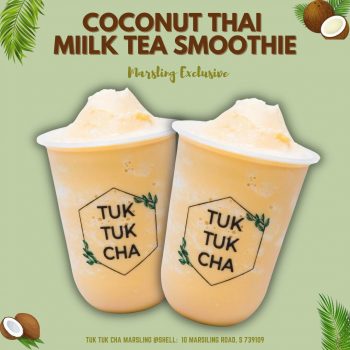 Tuk-Tuk-Cha-Coconut-Signature-Drinks-Promotion-at-Marsiling-SHELL2-350x350 7 Jan 2022 Onward: Tuk Tuk Cha Coconut Signature Drinks Promotion at Marsiling SHELL