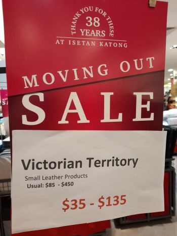 Victorian-Territory-Handbags-Accessories-Isetan-Moving-Out-Sale-at-Parkway-Katong-350x467 7-9 Jan 2022: Victorian Territory Handbags & Accessories Isetan Moving Out Sale at Parkway Katong