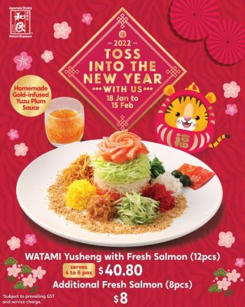 Watami-Japanese-Casual-Restaurant-CNY-Promotion-350x438 18 Jan-15 Feb 2022: Watami Japanese Casual Restaurant CNY Promotion