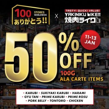 Yakiniku-Like-100g-Ala-Carte-Items-Promotion-350x350 11-13 Jan 2022: Yakiniku Like 100g Ala Carte Items Promotion