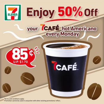 7-Eleven-Hot-Americano-Mondays-Promotion-350x350 7 Feb 2022 Onward: 7-Eleven Hot Americano Mondays Promotion