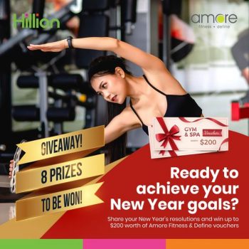 Amore-Fitness-Define-New-Year-Promotion-and-Giveaway-at-Hillion-Mall-350x350 4-10 Feb 2022: Amore Fitness & Define New Year Promotion and Giveaway at Hillion Mall