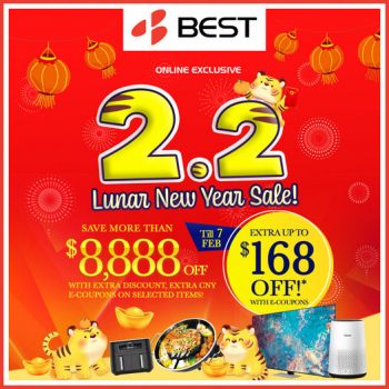 BEST-Denki-Online-Exclusive-2.2-Lunar-New-Year-Sale-350x350 2-7 Feb 2022: BEST Denki Online Exclusive 2.2 Lunar New Year Sale