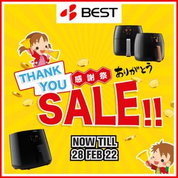 BEST-Denki-Philips-Air-Fryer-Promotion-350x350 16-28 Feb 2022: BEST Denki Philips Air Fryer Promotion