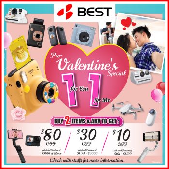 BEST-Denki-Pre-Valentines-Special-Super-Sale2-350x350 5-7 Feb 2022: BEST Denki Pre-Valentine's Special Super Sale