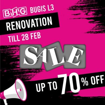 BHG-Bugis-L3-Renovation-Sale-350x350 19-28 Feb 2022: BHG Bugis L3 Renovation Sale