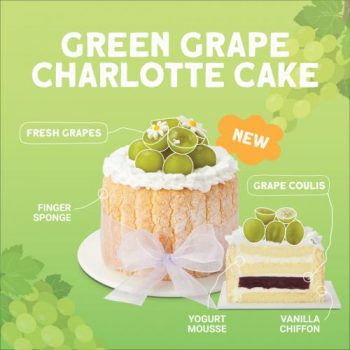 BreadTalk-Green-Grape-Charlotte-Cake-Promotion-350x350 15 Feb 2022 Onward: BreadTalk Green Grape Charlotte Cake Promotion