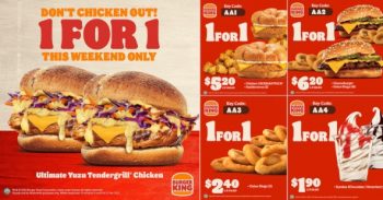 Burger-King-1-FOR-1-Promo-350x183 25-27 Feb 2022: Burger King 1-FOR-1 Promo