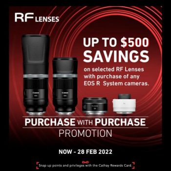 Cathay-Photo-Canon-RF-Lenses-PWP-Promotion-350x350 21-28 Feb 2022: Cathay Photo Canon RF Lenses PWP Promotion