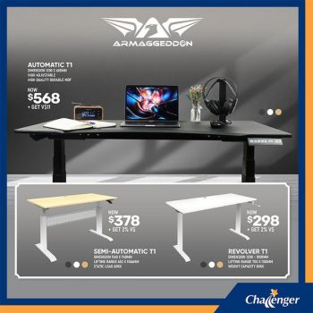 Challenger-Armaggeddon-Gaming-Chair-Automatic-Table-Promotion2-350x350 18 Feb 2022 Onward: Challenger Armaggeddon Gaming Chair & Automatic Table Promotion