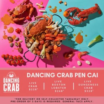 Dancing-Crab-Pen-Cai-Takeaway-and-Delivery-Promotion-at-VivoCity-350x350 7-15 Feb 2022: Dancing Crab Pen Cai Takeaway and Delivery Promotion at VivoCity