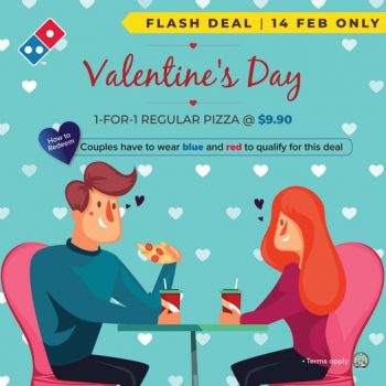 Dominos-Pizza-Valentines-Day-Deal-350x350 14 Feb 2022: Domino's Pizza Valentines Day Deal