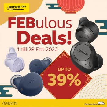 Gain-City-Jabra-Earphones-Exclusive-Promotion-350x350 1-28 Feb Jan 2022: Gain City Jabra Earphones Exclusive Promotion