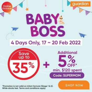 Guardian-Baby-Boss-Promotion-with-PAssion-Card-350x350 17-20 Feb 2022: Guardian Baby Boss Promotion with PAssion Card
