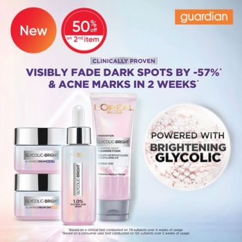Guardian-NEW-Glycolic-Bright-Range-by-LOreal-Paris-Promotion-350x350 14 Feb-2 Mar 2022: Guardian NEW Glycolic Bright Range by L’Oréal Paris Promotion