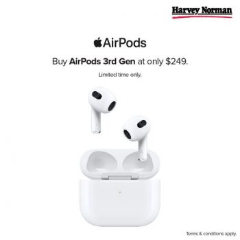 Harvey-Norman-AirPods-3rd-Gen-Promotion-350x350 21 Feb 2022 Onward: Harvey Norman AirPods 3rd Gen Promotion