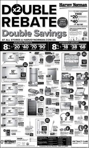 Harvey-Norman-Double-Rebates-Double-Savings-SALE-350x577 5-9 Feb 2022: Harvey Norman Double Rebates Double Savings SALE
