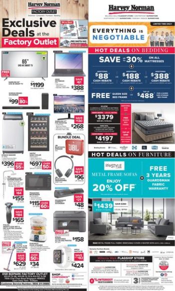 Harvey-Norman-Electrical-Computers-Furniture-and-Bedding-Deal1-350x579 26 Feb-4 Mar 2022: Harvey Norman Electrical, Computers, Furniture and Bedding Deal