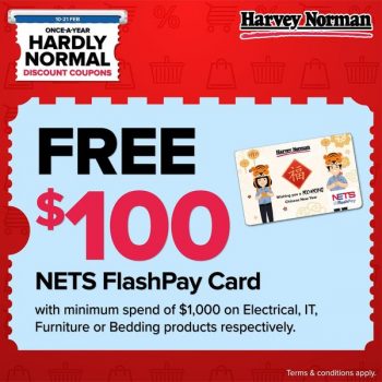 Harvey-Norman-Hardly-Normal-Discount-Coupons-Promotion1-350x350 10-21 Feb 2022: Harvey Norman Hardly Normal Discount Coupons Promotion